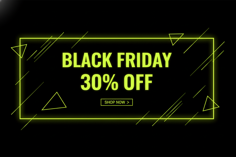 Black Friday 30% off