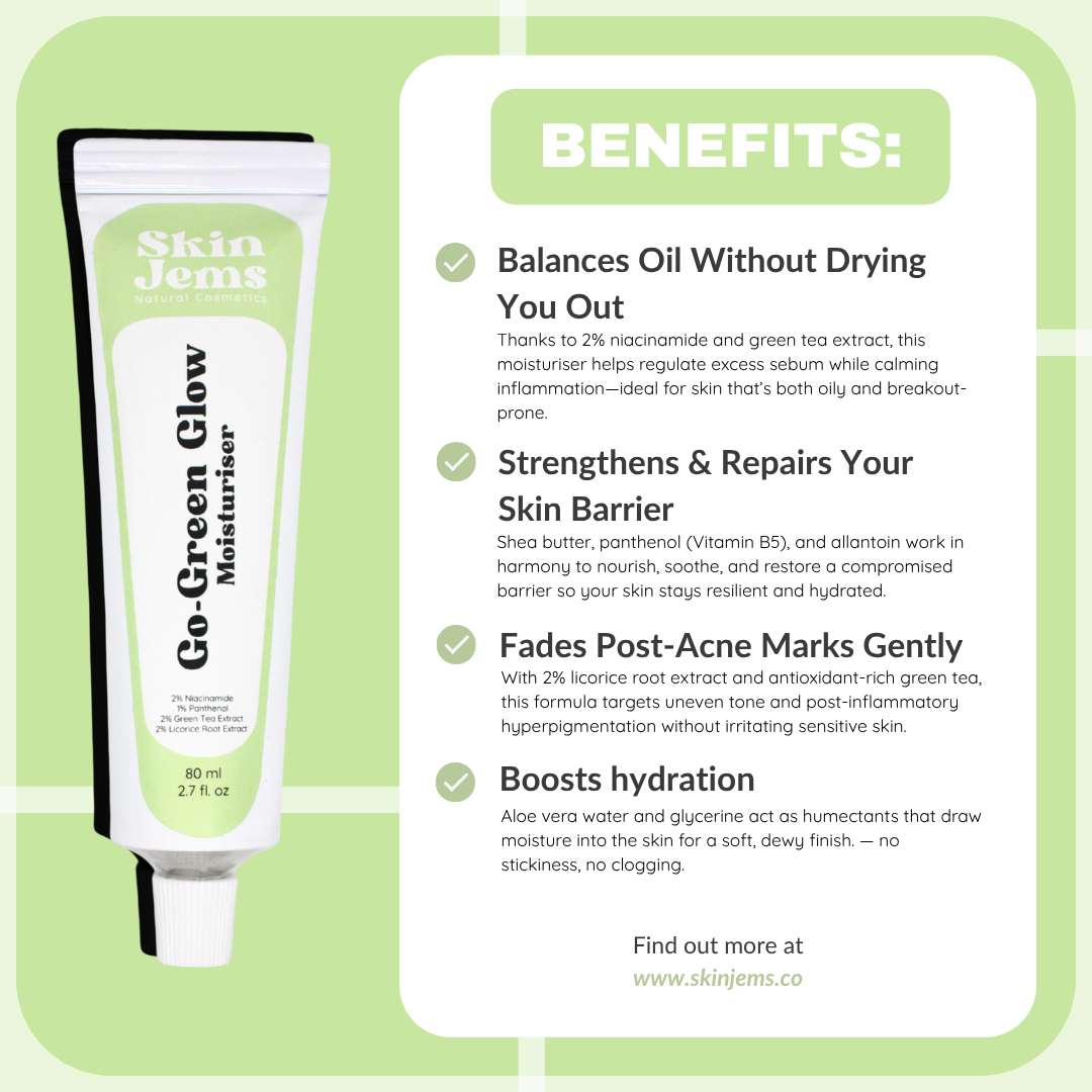 Go-Green Glow Moisturiser - 80ml
